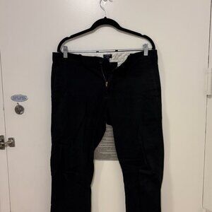 J. Crew black chinos 32x32 slim flex